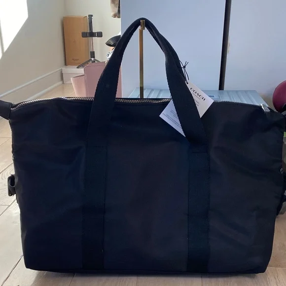 Coach Black Weekend Duffle Bag - Picture 4 of 5
